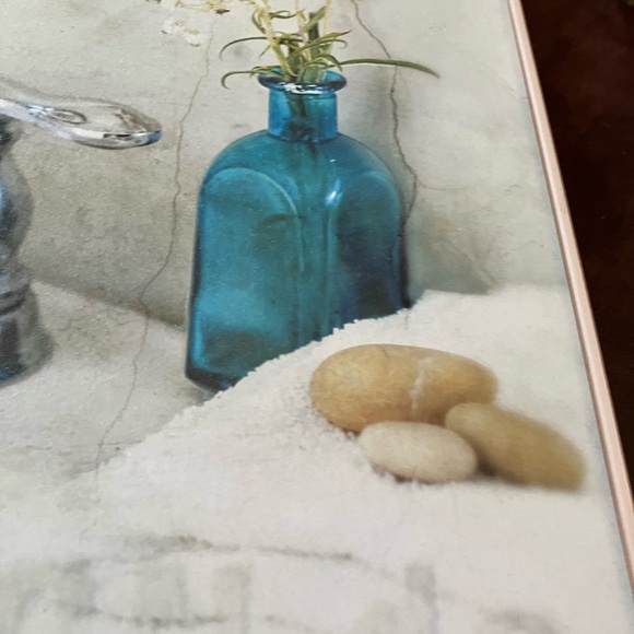 Powder Room ￼Bathroom Wall Decor Canvas Spa Hanging art - Picture 3 of 9